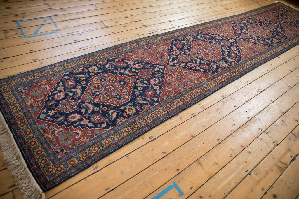 3x16 Vintage Tabriz Rug Runner