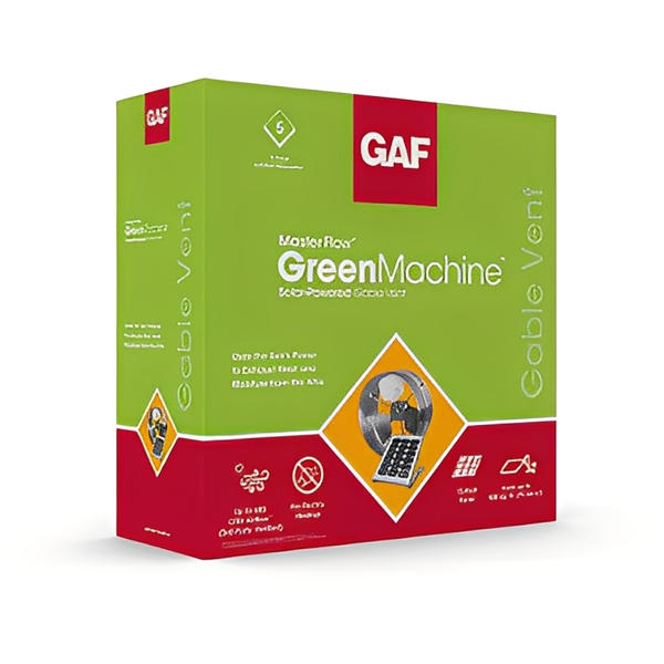 Master Flow Solar Powered Gable Vent 500 CFM
