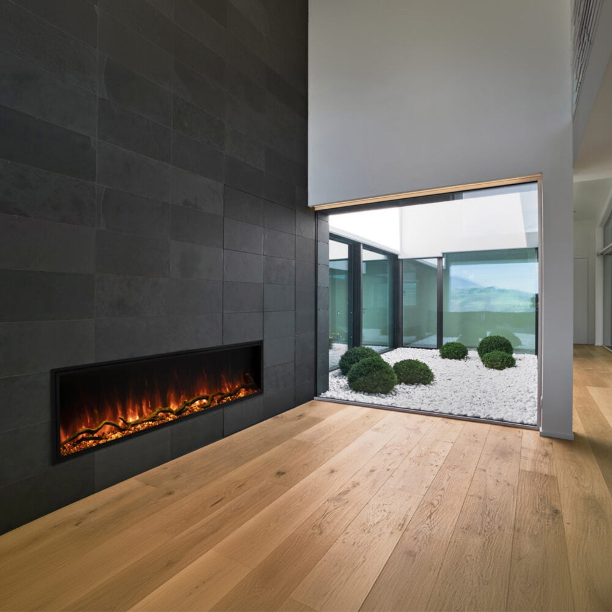 Modern Flames Landscape Pro Slim 56" Built-In Linear Electric Fireplace [LPS-5614V2] (SAK54711)