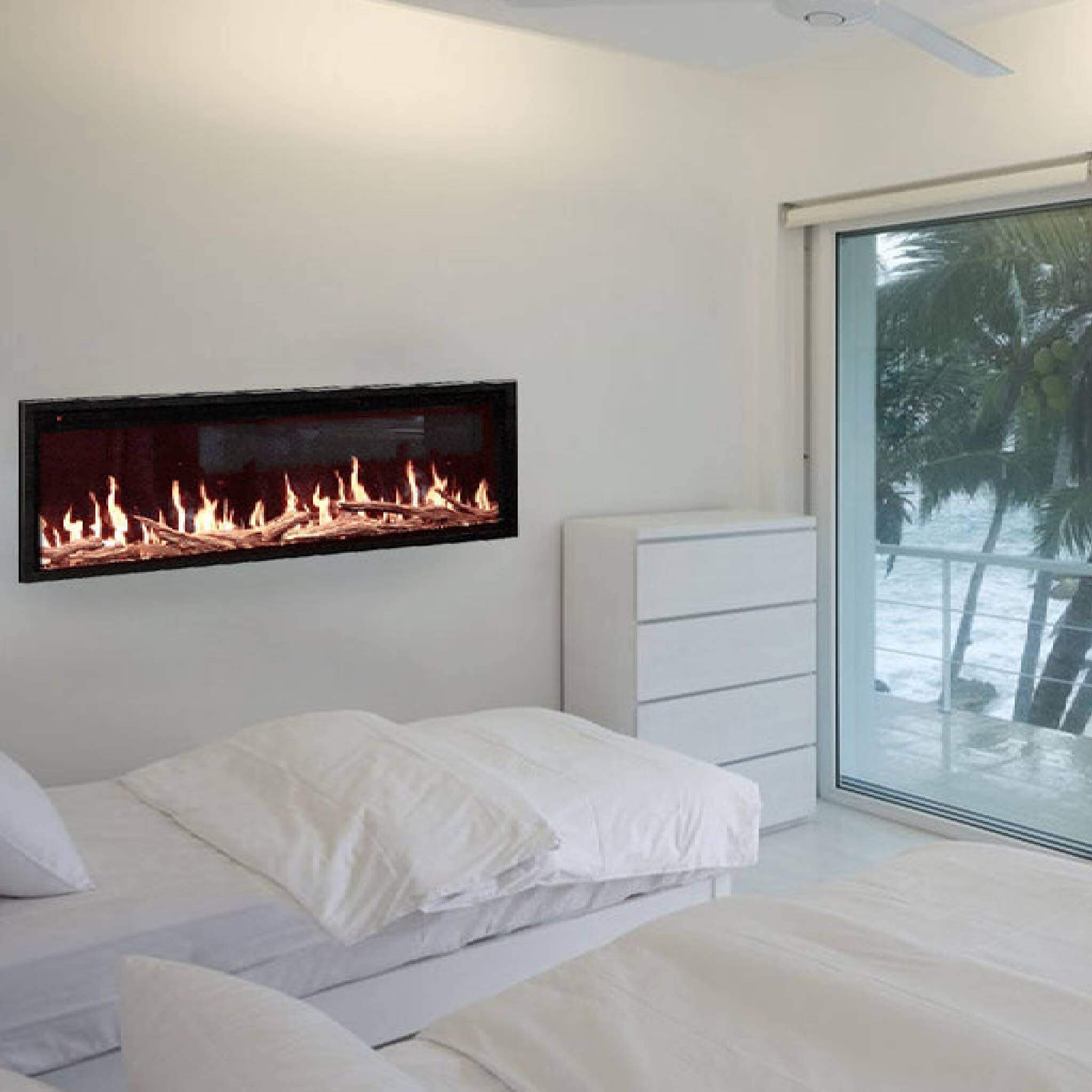 Modern Flames Orion Slim 52" Heliovision Wall Mount Electric Fireplace [OR52-SLIM] (SAK38517)