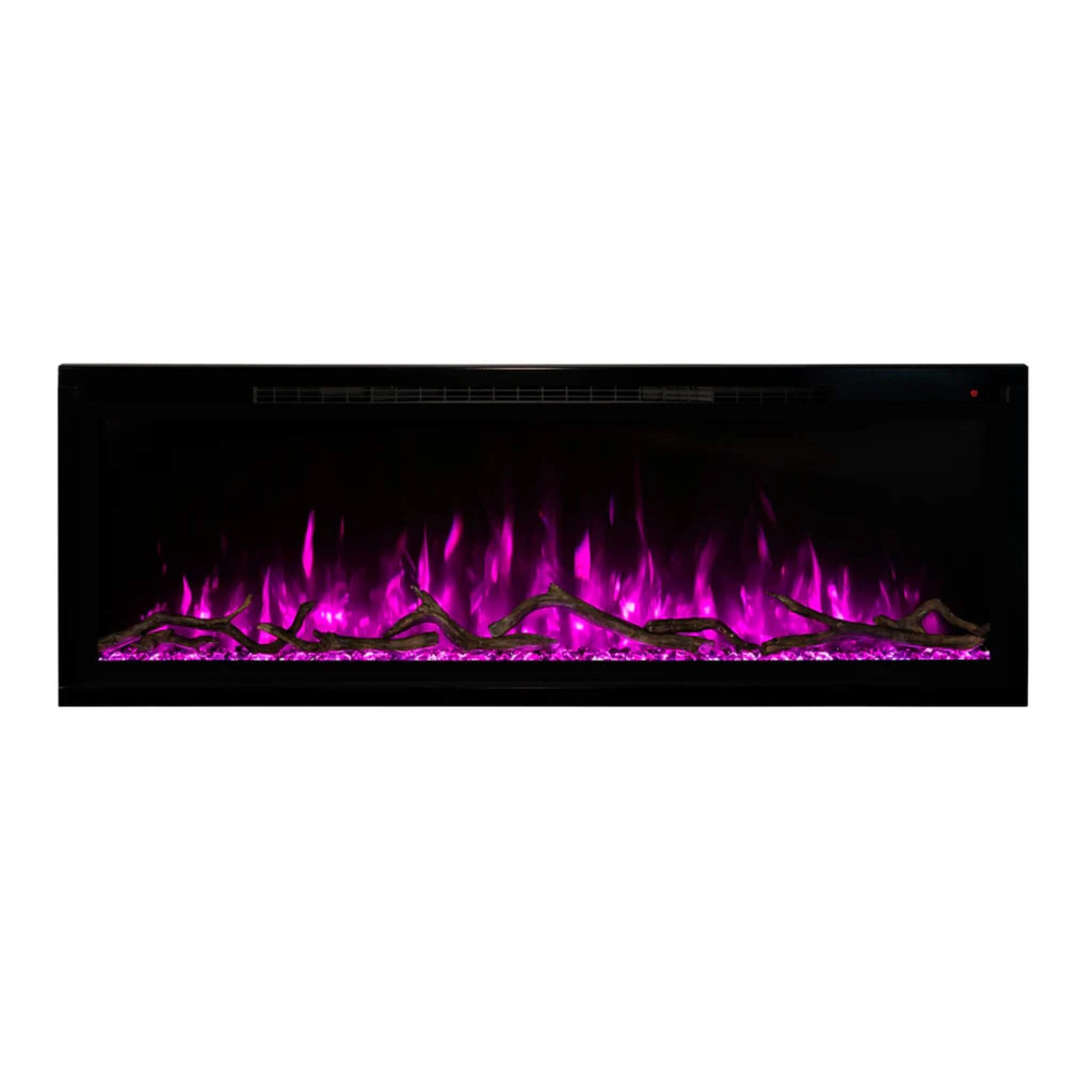 Modern Flames Spectrum Slimline 74" Built-In Linear Electric Fireplace [SPS-74B] (SAK73458)