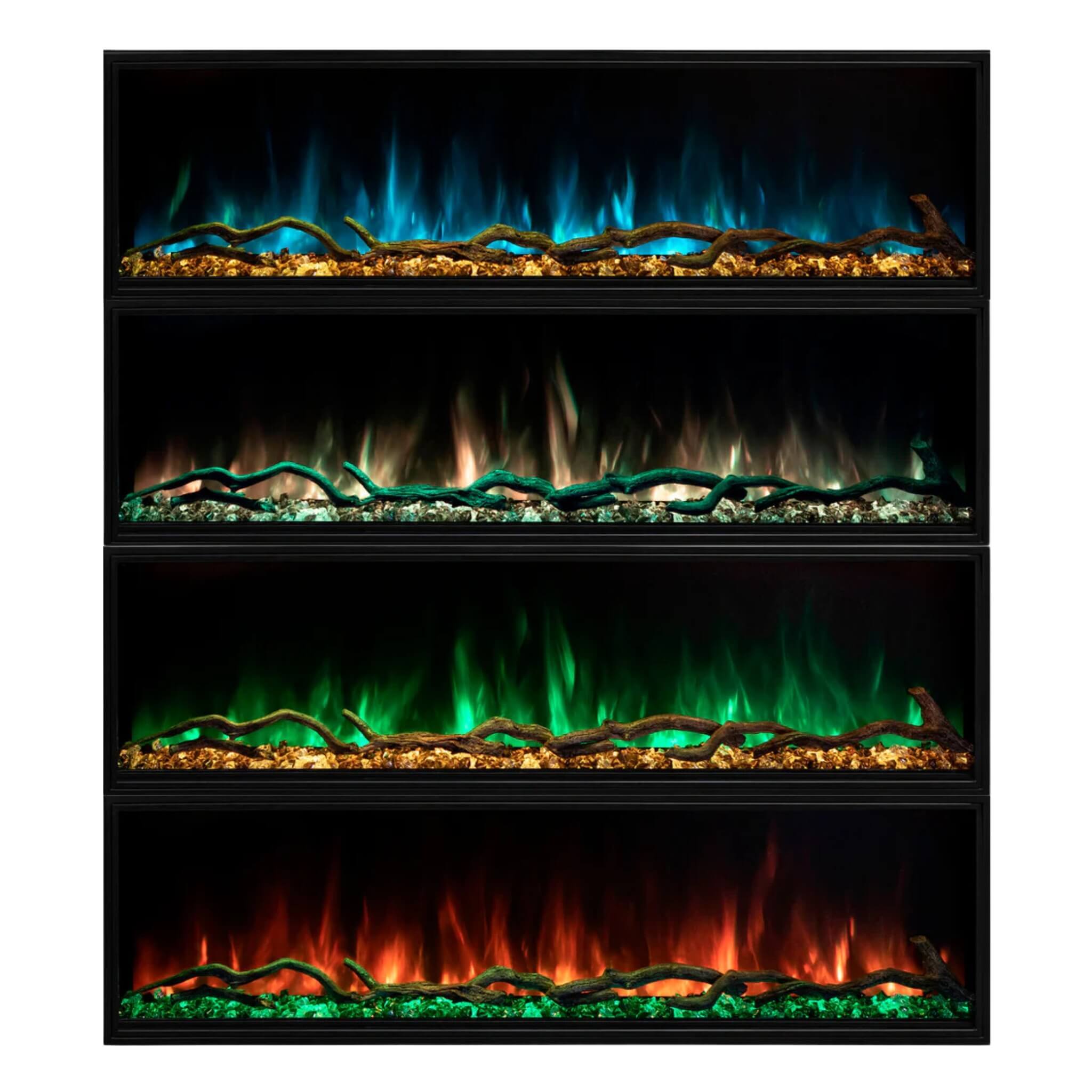 Modern Flames Landscape Pro Slim 56" Built-In Linear Electric Fireplace [LPS-5614V2] (SAK54711)