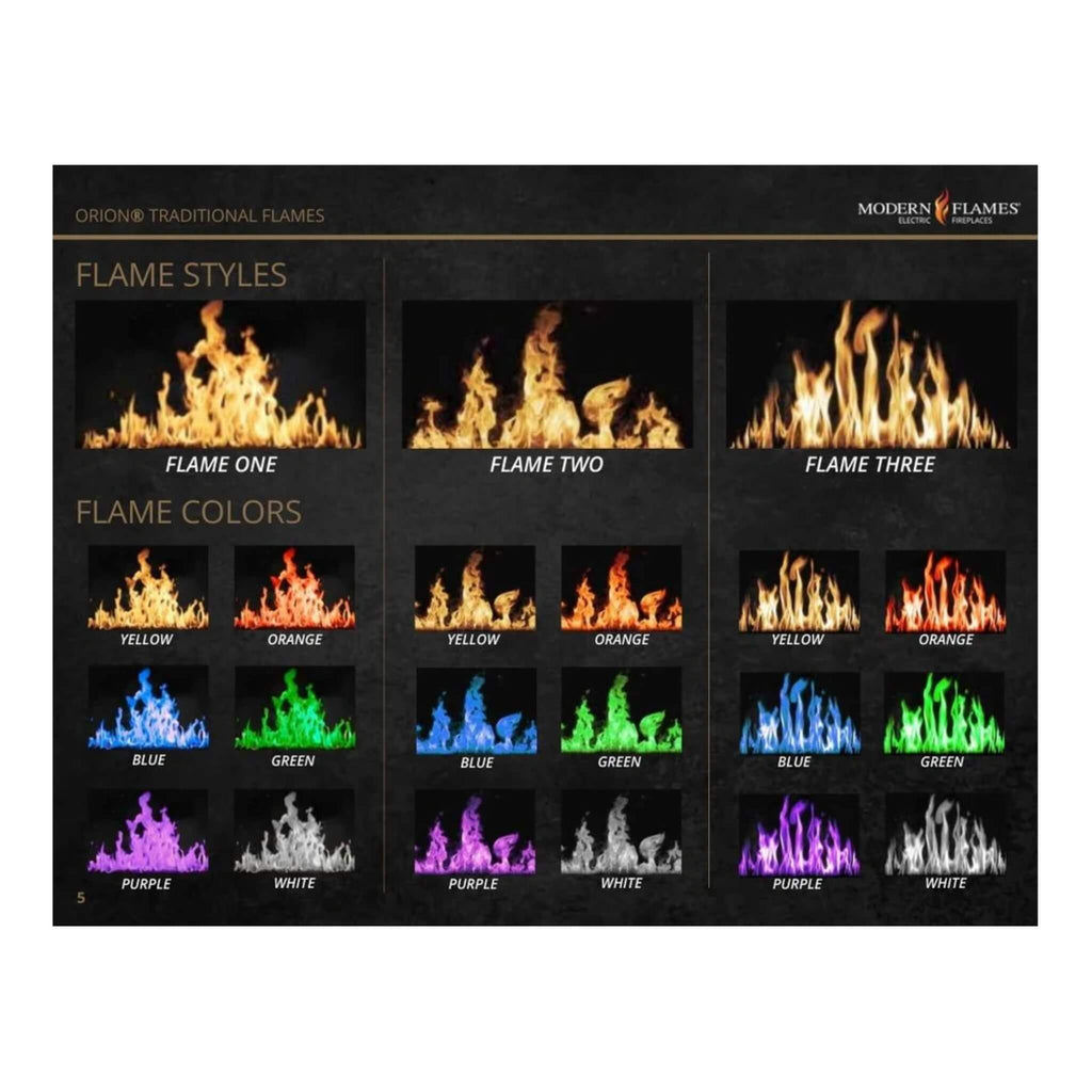 Modern Flames Orion Traditional 26" Heliovision Electric Fireplace [OR26-TRAD] (SAK51873)