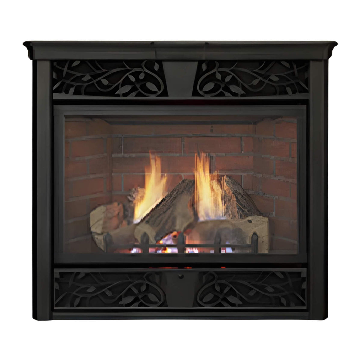 Monessen 24 Traditional Style Vent-Free Natural Gas Fireplace With IPI control System [VFC24LNI] (SAK59142) fireplace product image