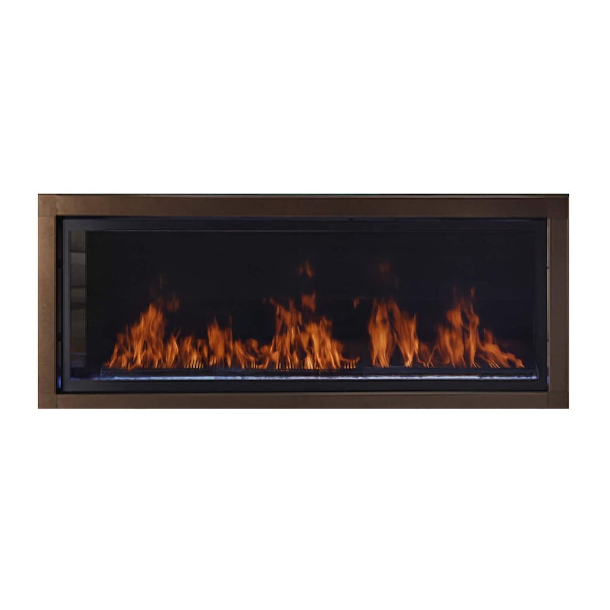 Monessen Artisan AVFL 48 Vent-Free See-Through Linear Fireplace With Intellifire Touch 2.0 Ignition System [AVFLST48N/PIF] (SAK15673) fireplace product image