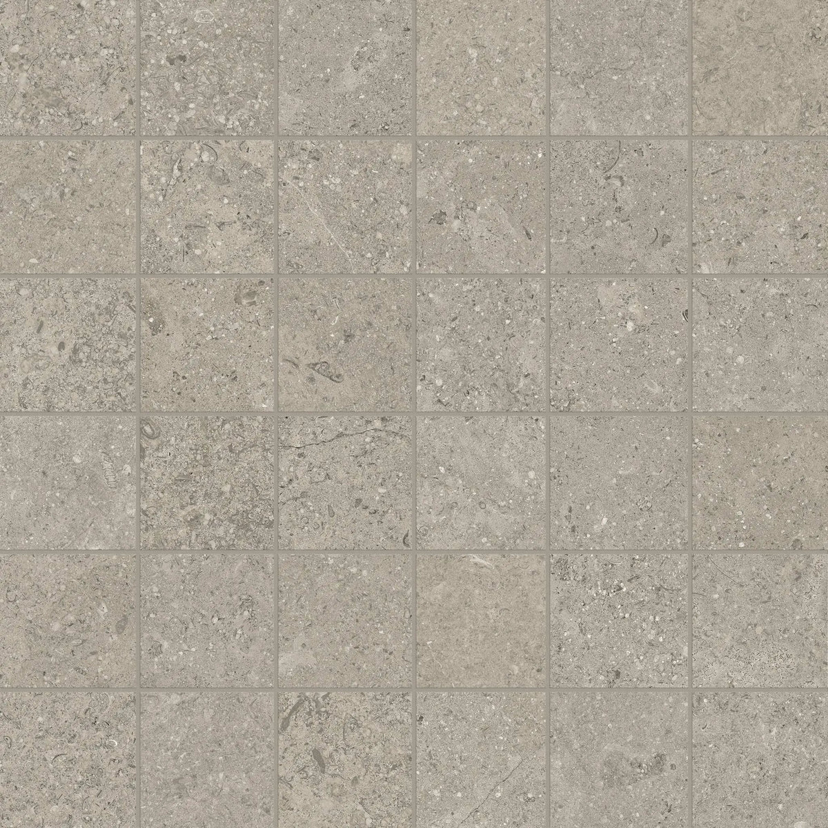 Mood Taupe Mosaic A Limestone Look Porcelain Mosaics 12x12