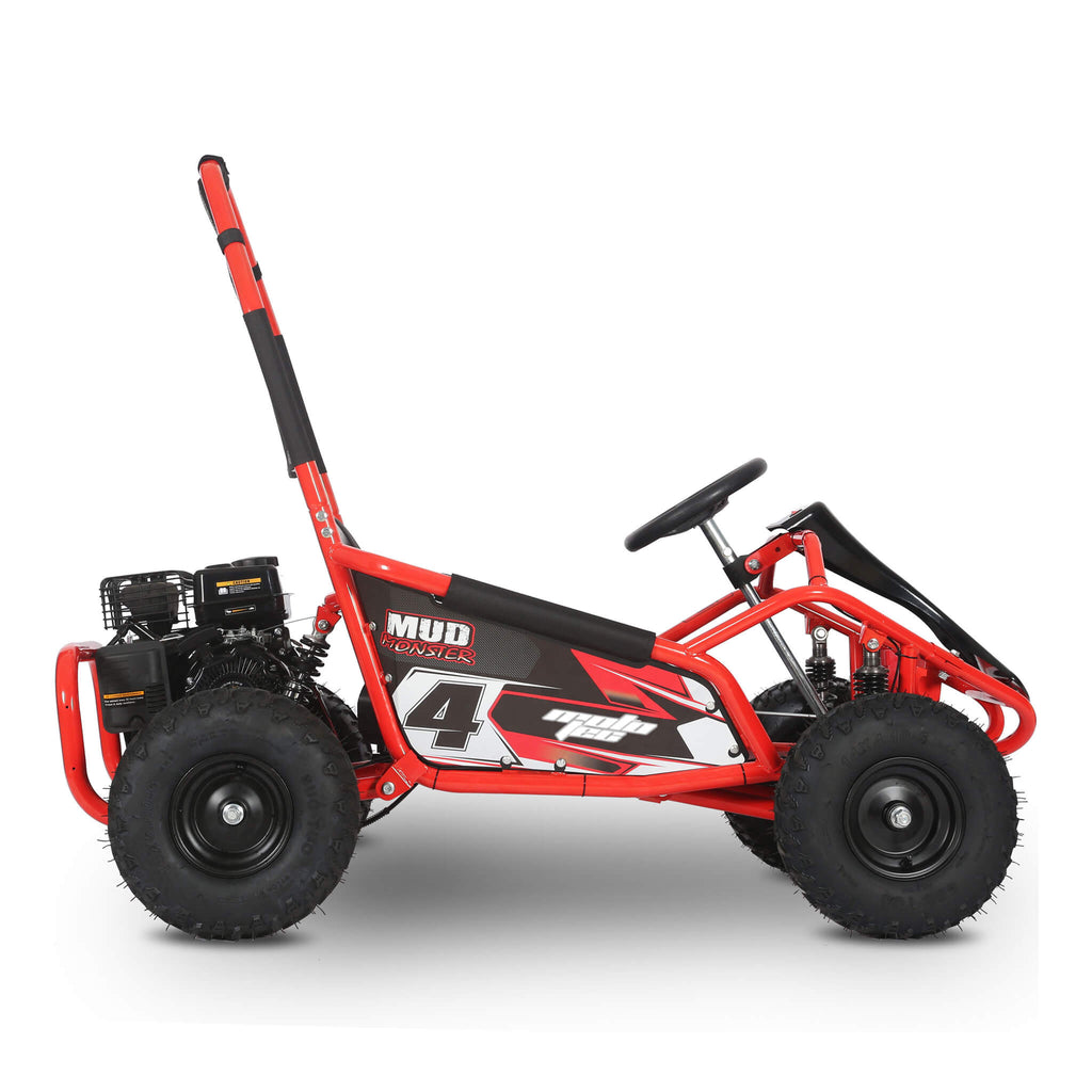 MotoTec Mud 98CC Full Suspension Gas Powered Go Kart (SAK28149)
