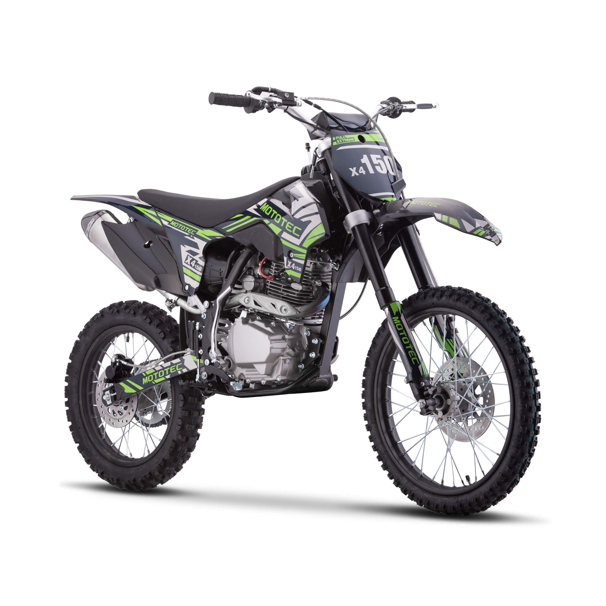 MotoTec X4 150CC 4-Stroke High-Performance Gas-Powered Dirt Bike (SAK95731)
