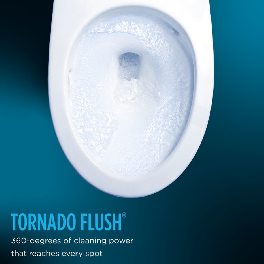 [MW7764736CEFG.10#01] TOTO Drake 1.28 GPF Universal Height Toilet With S7A Auto Open Bidet Seat And 10" Rough In (SAK32529)