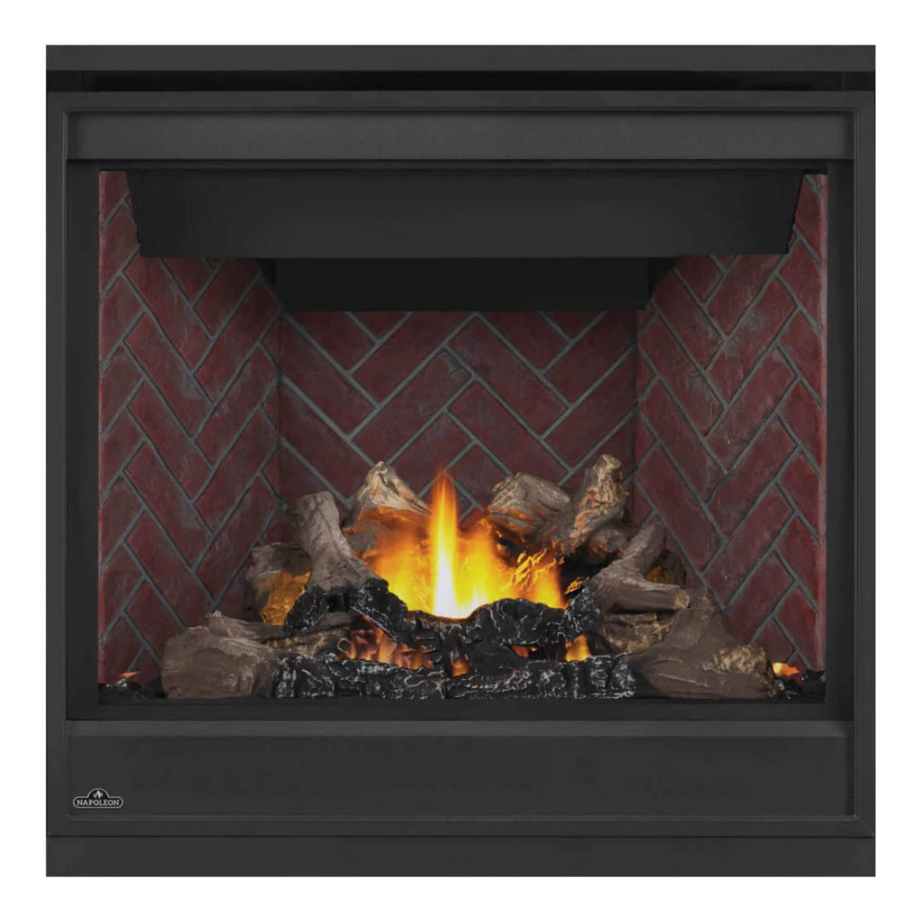 Napoleon Ascent 36 Direct Vent Electronic Ignition Natural Gas Fireplace, 35" [BX36NTRE] (SAK75982)
