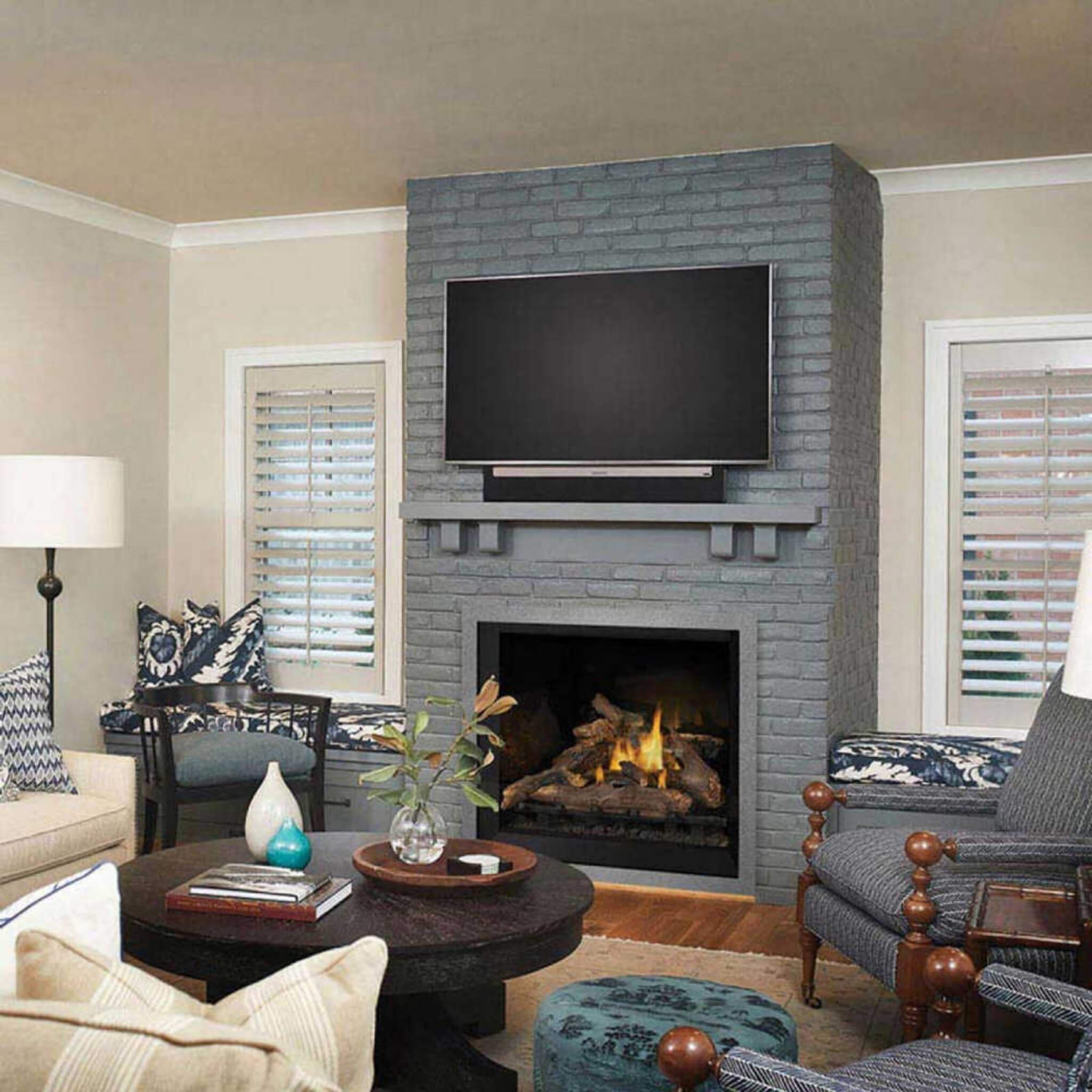 Napoleon Elevation Direct Vent Fireplace With 36" Tempered Glass [E36/42N/PTE] (SAK93758)