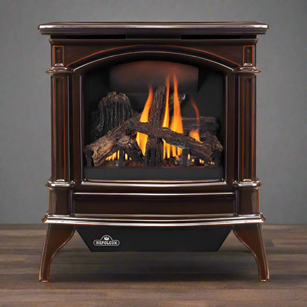 Napoleon Knightsbridge 60 Majolica Brown Natural Gas Stove With Flame And Heat Adjustment, 27" [GDS60-1NNSB] (SAK14738)