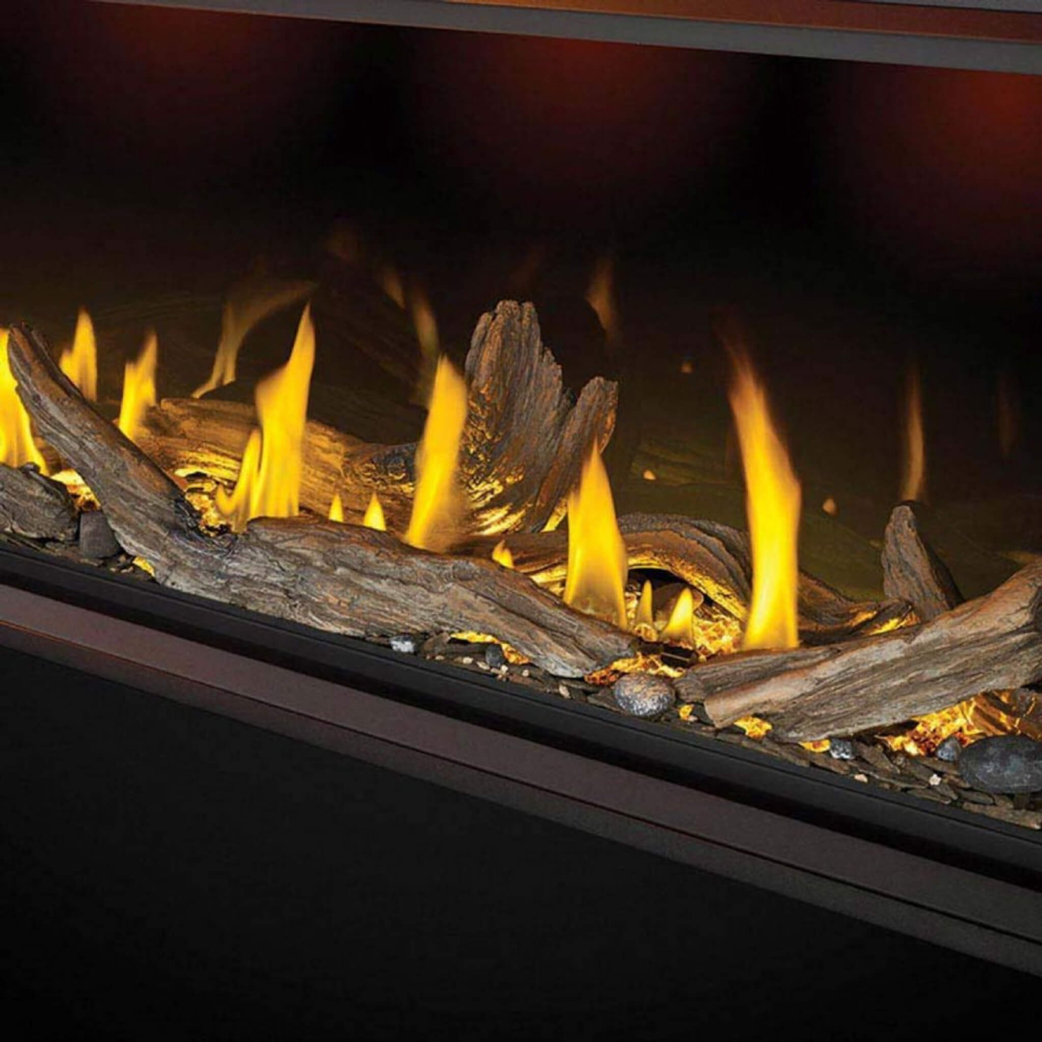 Napoleon Tall Linear Vector Direct Vent Natural Gas Fireplace With Remote Control [TLV50/62/74N] (SAK58256)