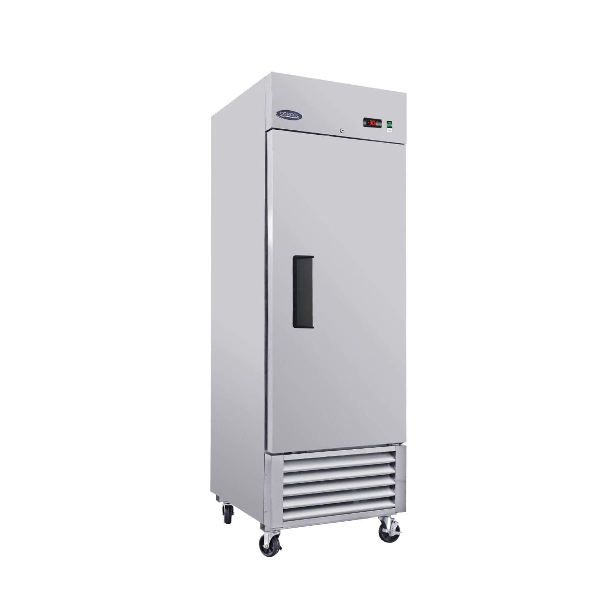 Orikool 27 Inch Commercial 23 Cu.Ft Reach-In Stainless Steel Freezer (SAK96352)