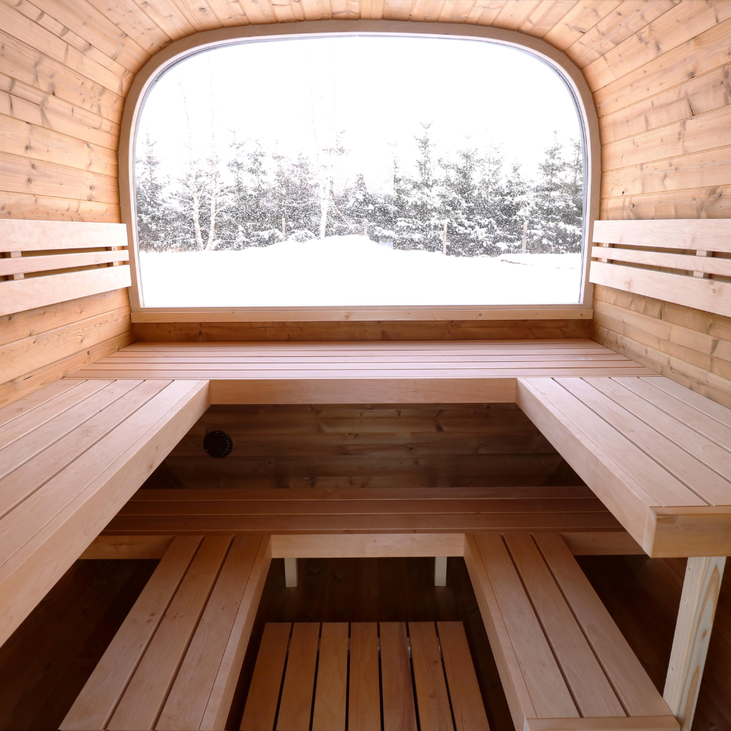 SAUNA EVOLUTION® Square Sauna Minimalist Refresh 5