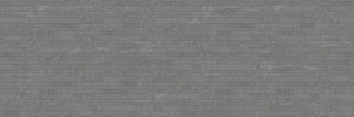 Trek Lead Wall B Slate Look Porcelain Mosaics 12x24