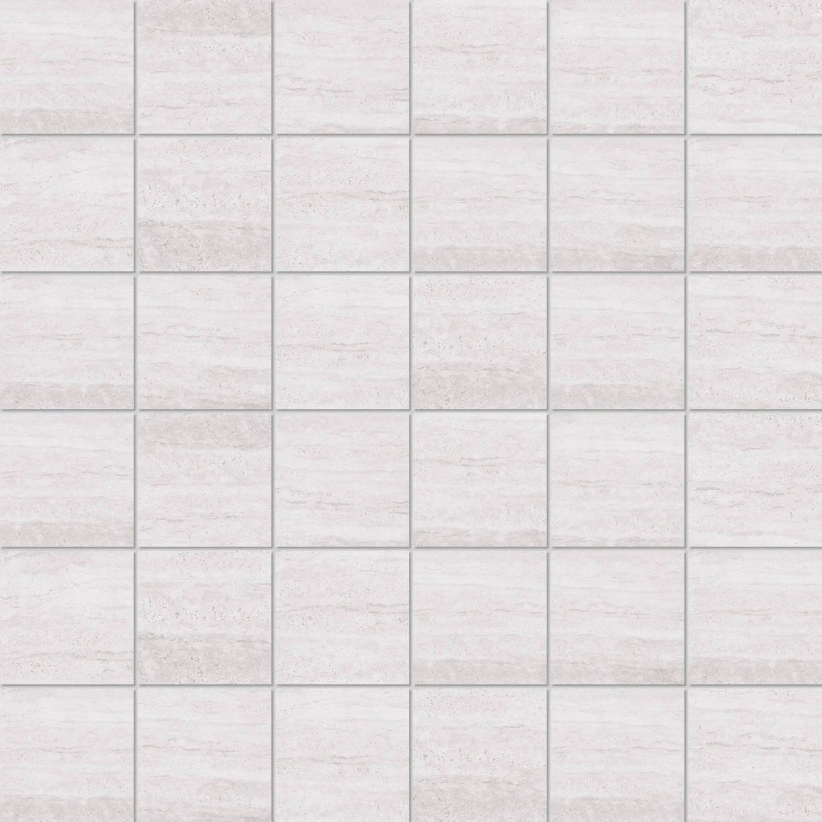 Pisa Silver Mosaic A Travertine Look Porcelain Mosaics 12x12