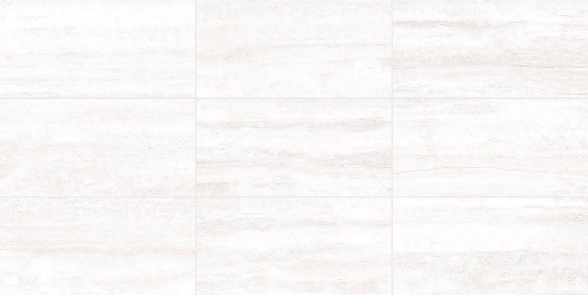 Pisa White Mosaic A Travertine Look Porcelain Mosaics 12x12