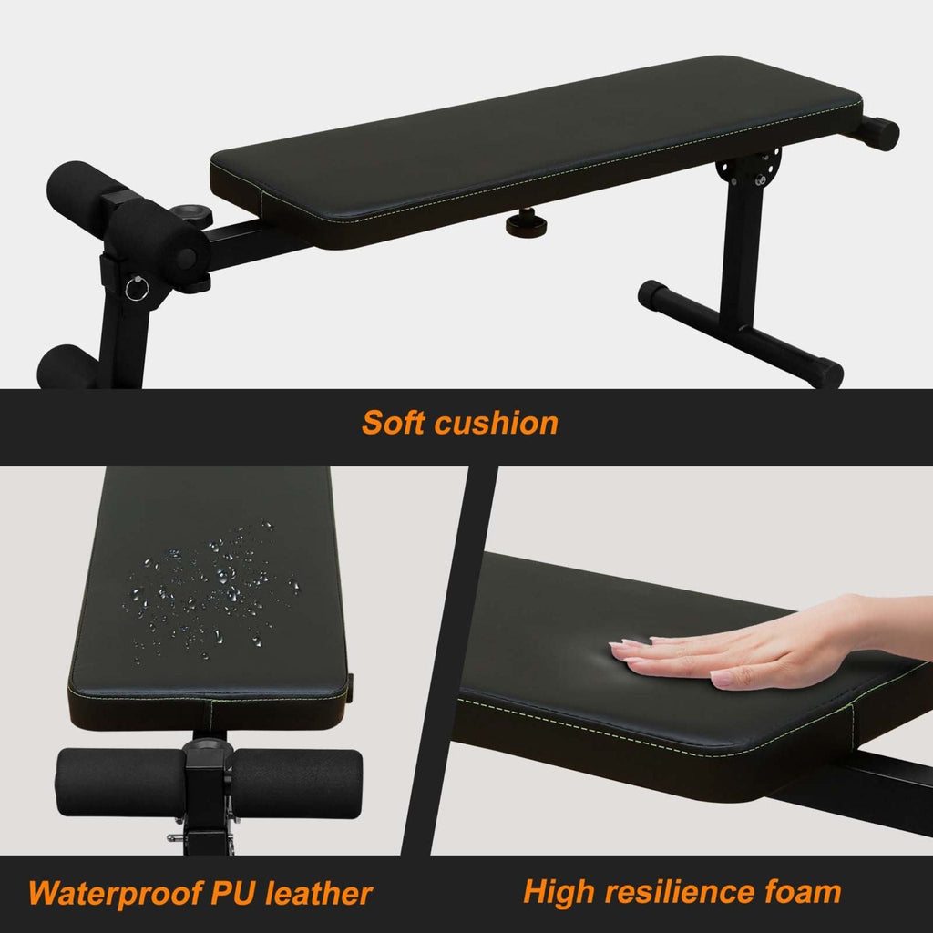 Power Tower Heavy Duty Multi-Functional Dip Station With Bench, Pull Up Bar, And Adjustable Height For Home Gyms (SAK64327)