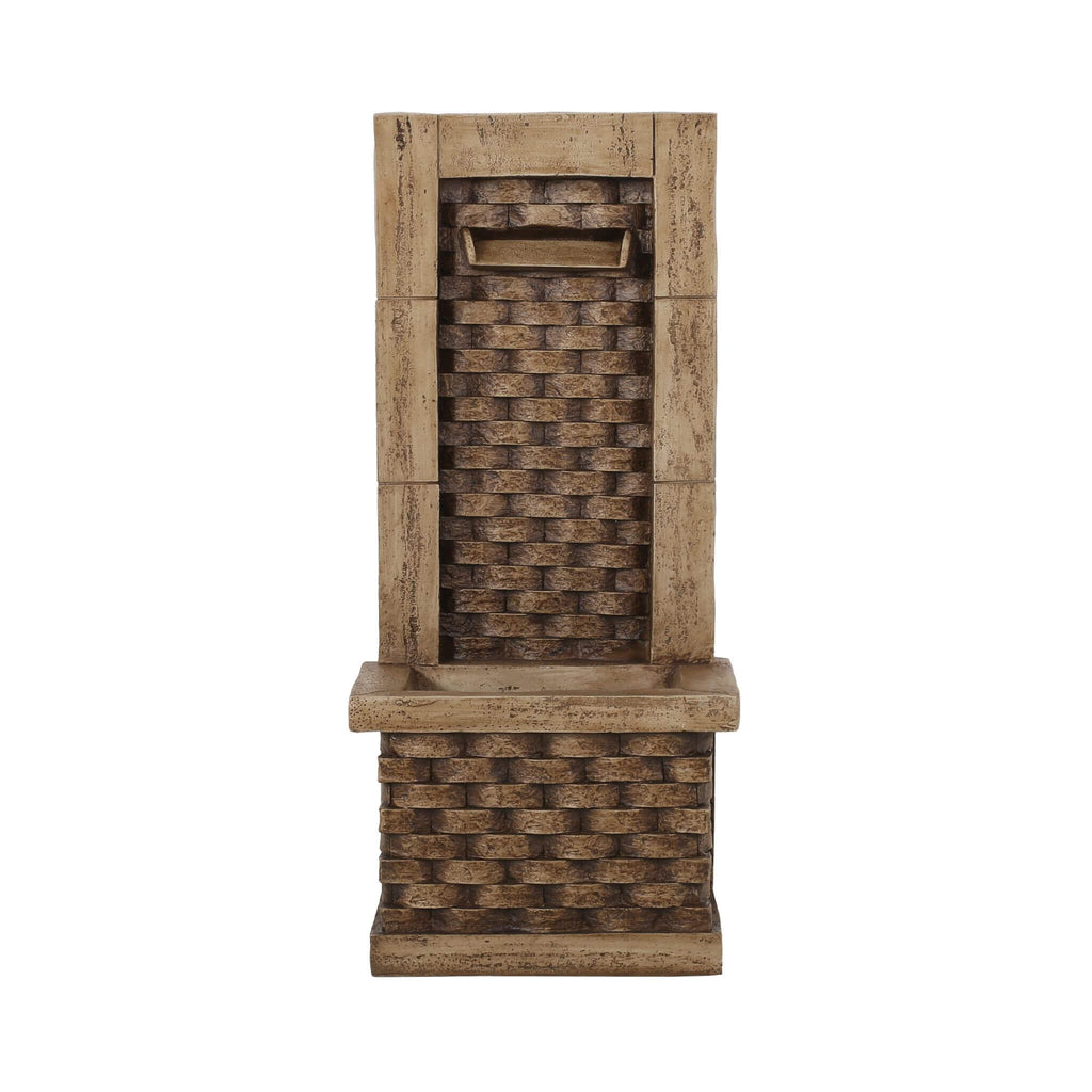 Premium 35 Inch Hand-Crafted Weather-Resistant Waterfall Fountain With LED Lights (SAK86757)