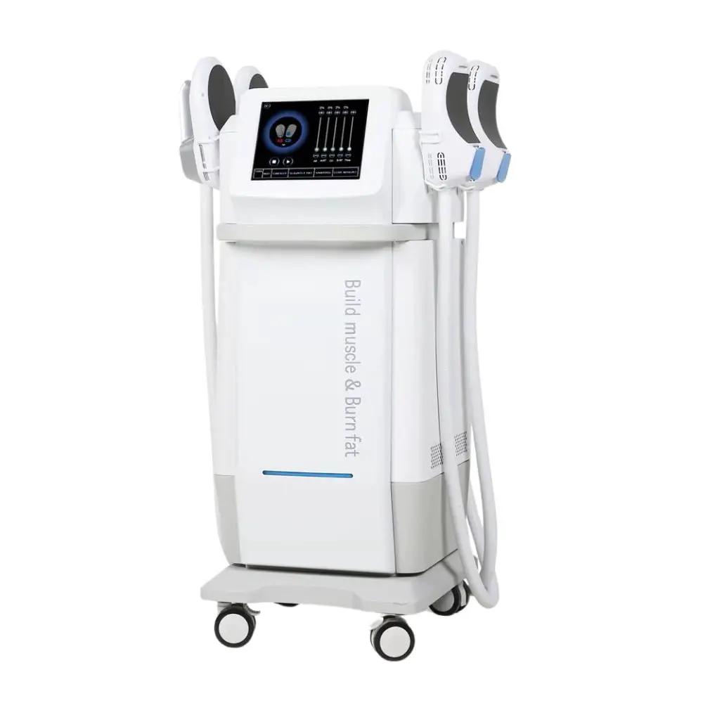Premium 4-Handle Body, Abdomen And Buttock Muscle Shaping Machine With Trolley (SAK71463)