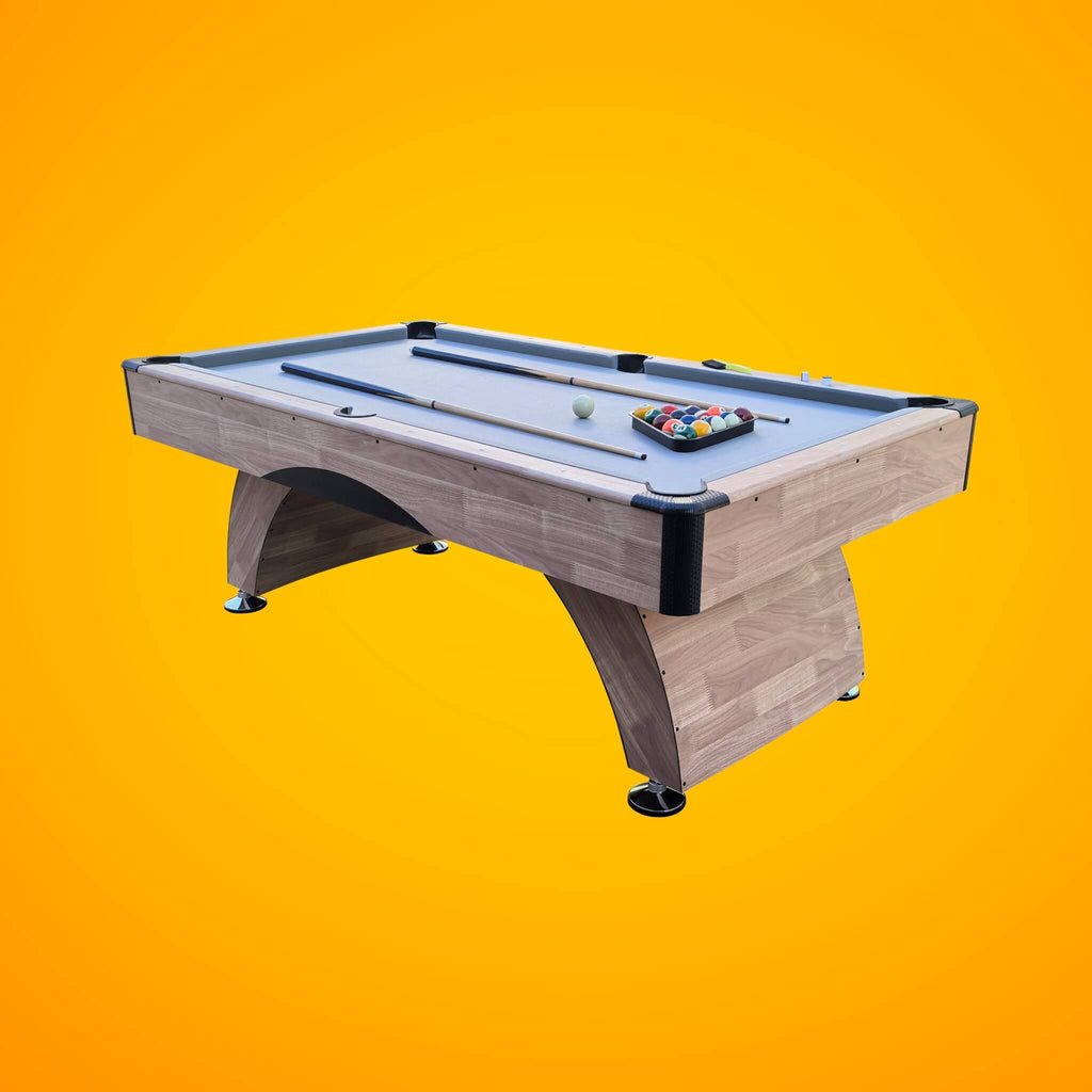 Premium Billiards Pool Wood Table for Home Game Rooms, 7FT (SAK14517)
