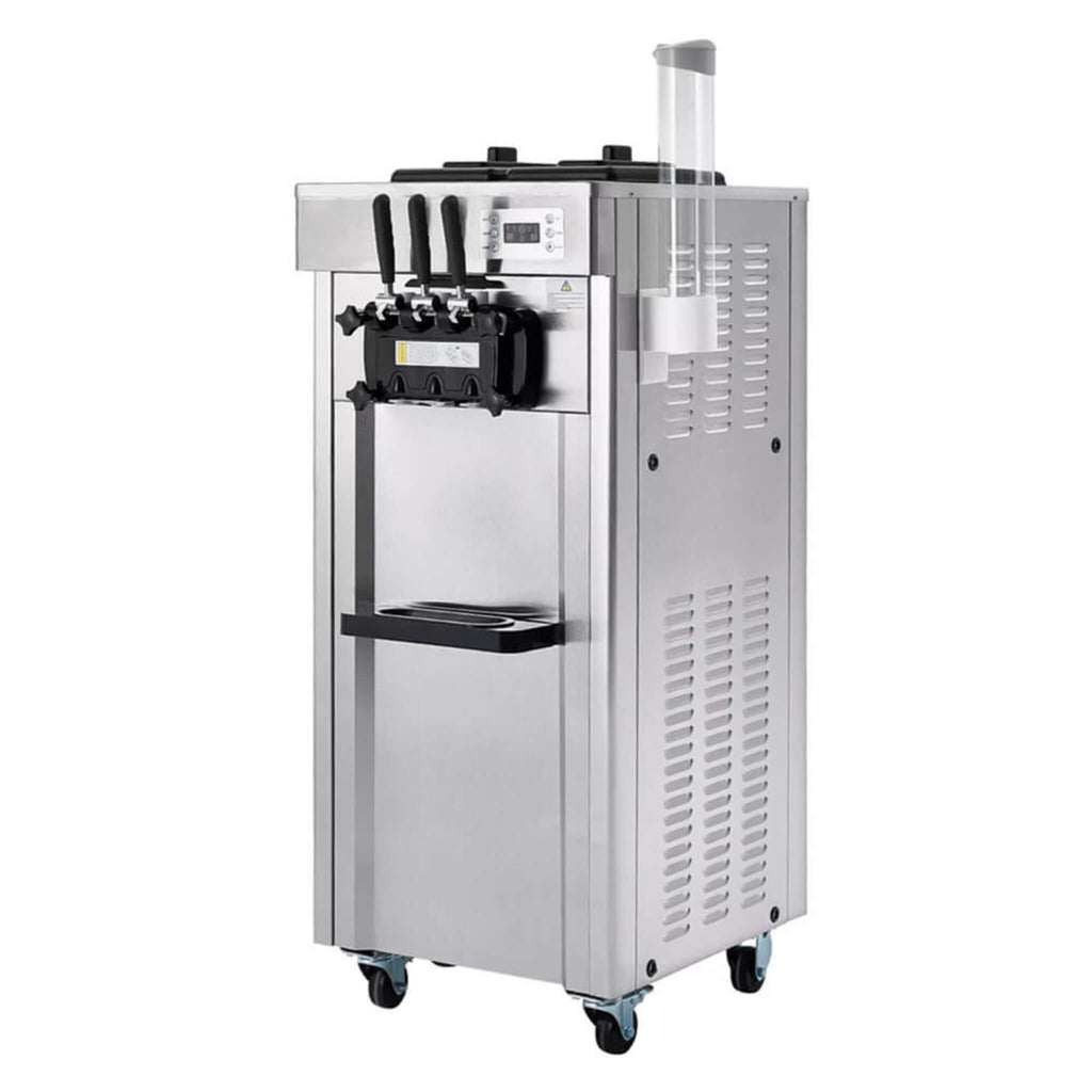 Premium Commercial 3-flavor Freestanding Soft Serve Ice Cream Machine Maker, 21-31 L/H (SAK21874)