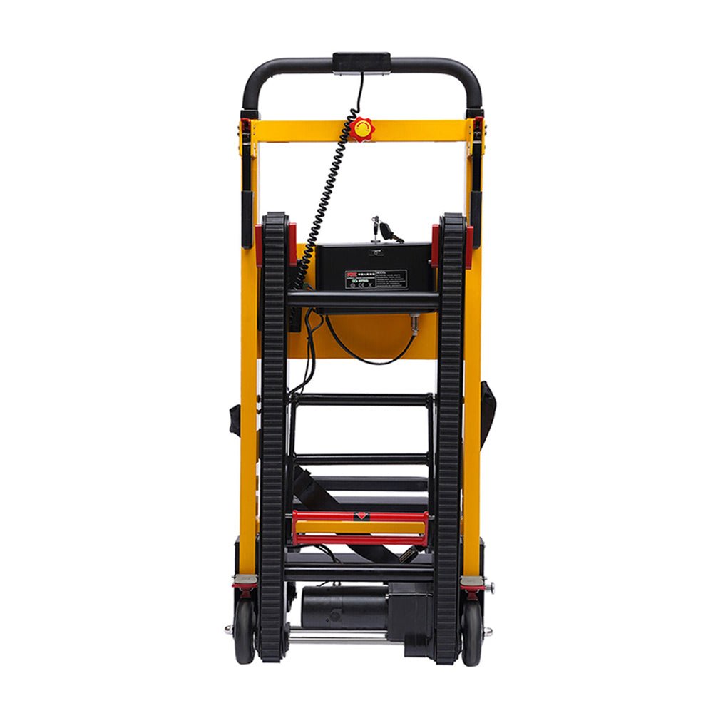 Premium Electric Stair Climbing Dolly Hand Truck Folding Cart With Wheels, 440LBS (SAK31825)