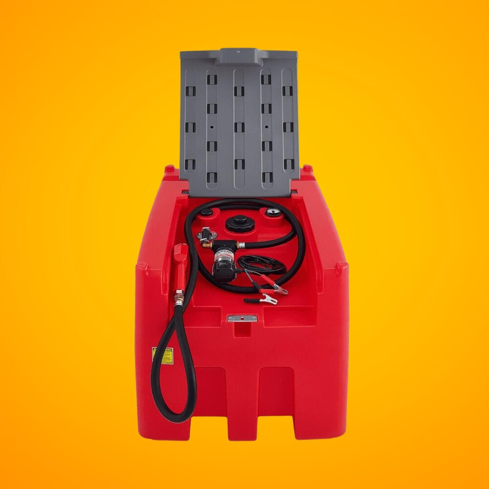 Premium Portable Diesel Fuel Transfer Tank With Automatic Pump & Hose, 116 Gal (96474153)