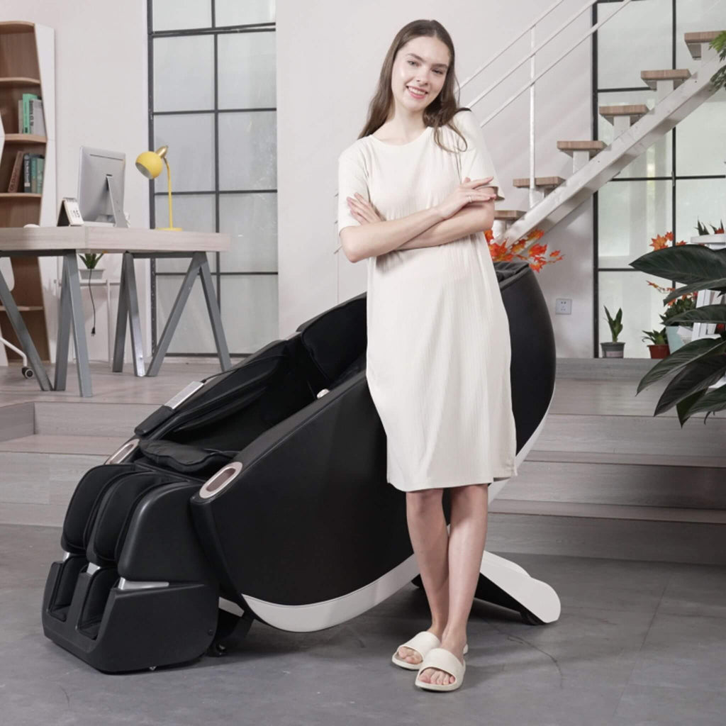 Rovix Premium Zero Gravity Full Body Multifunction Massage Chair With Auto Body Scan (SAK72182)