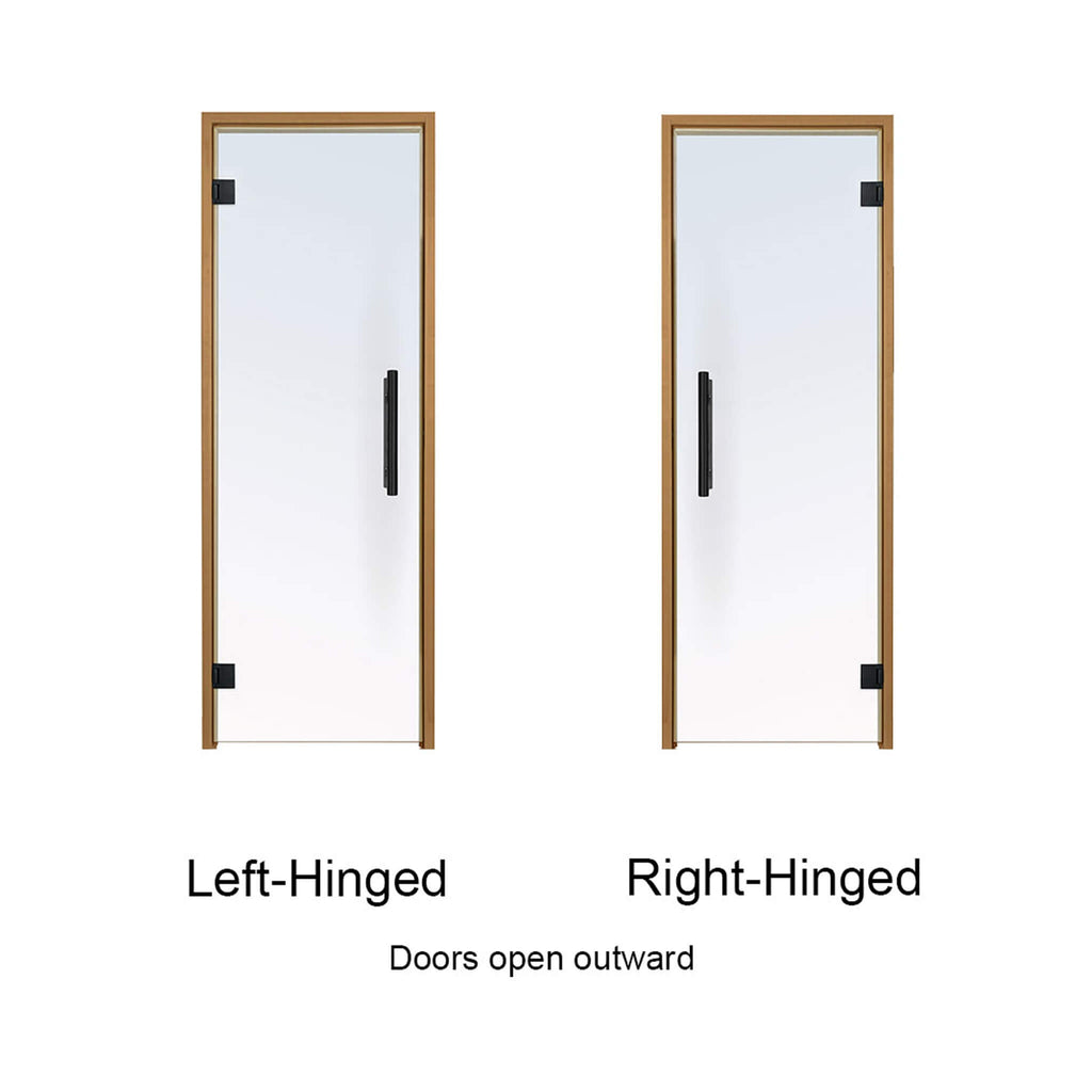 Prosaunas 36X81 Thermo-Aspen Clear ADA Glass Sauna Door (SAK75841)