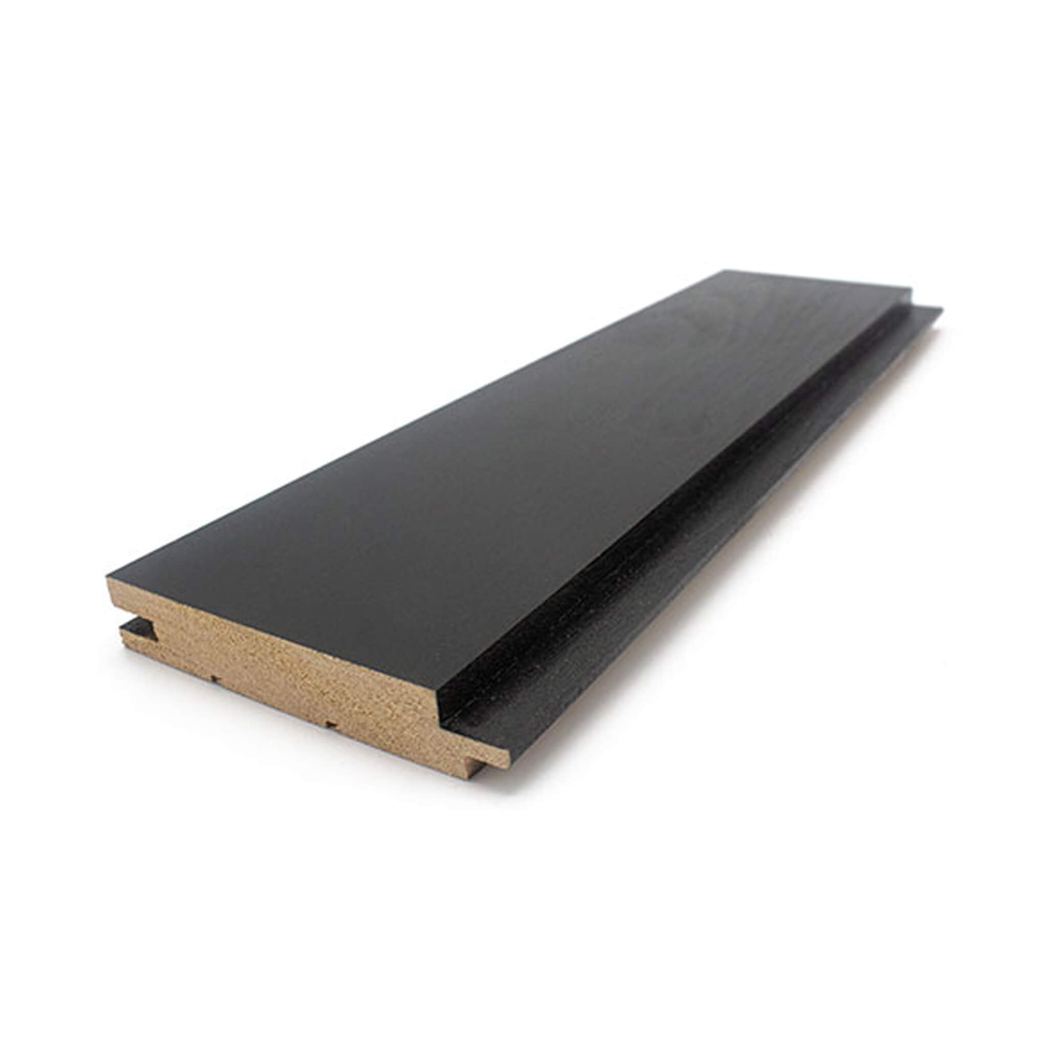 Prosaunas Aspen Midnight Black 1X4 T&G STS4 Sauna Wall Wood (SAK57186)
