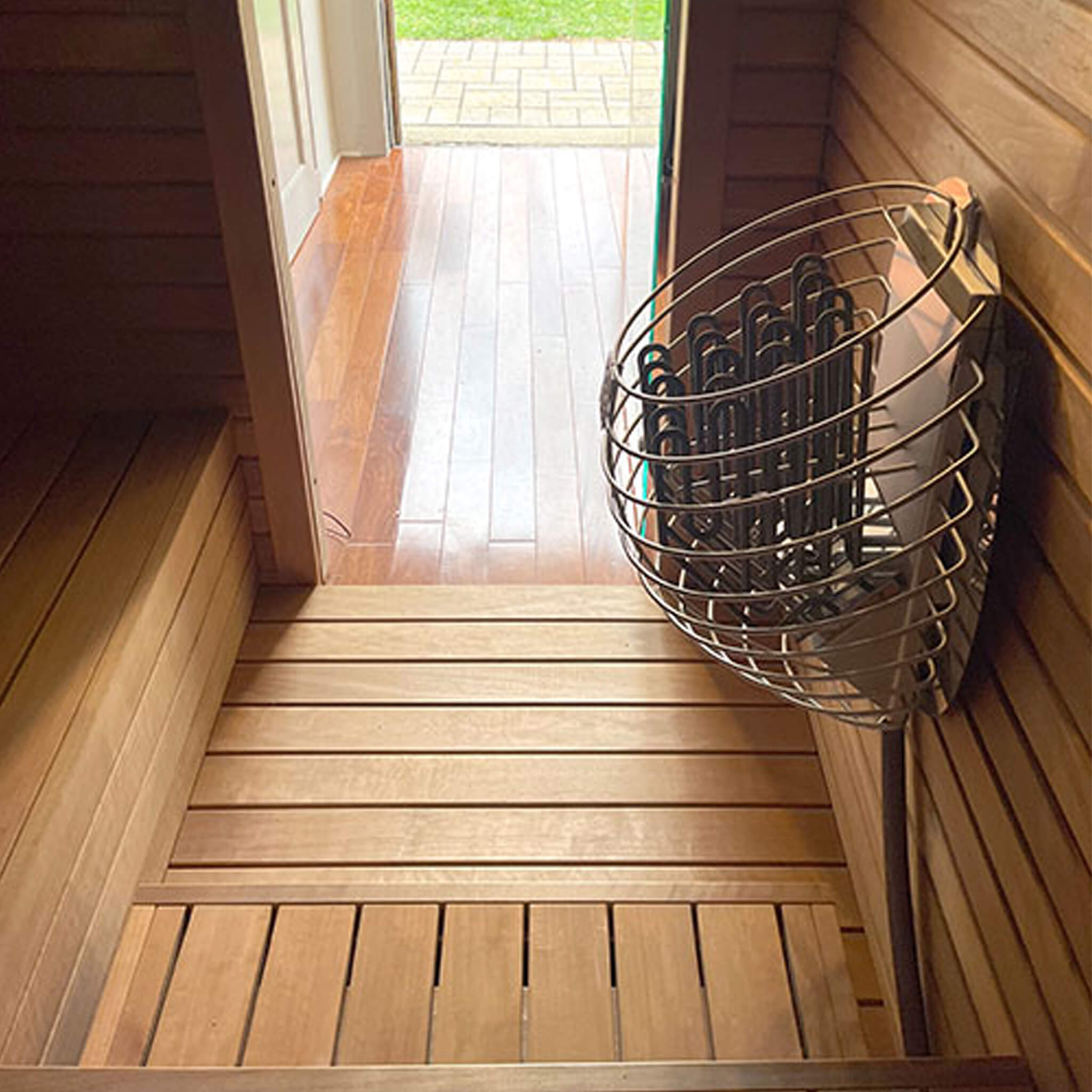 Prosaunas Thermo-Aspen 1X4 S4SEE SHP Sauna Bench Wood (SAK45924)