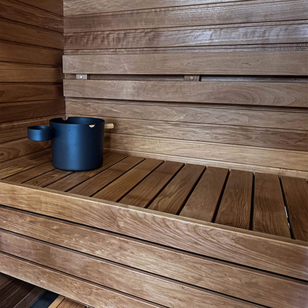 Prosaunas Thermo-Aspen 2X4 S4SEE SHP Sauna Bench Wood (SAK88434)