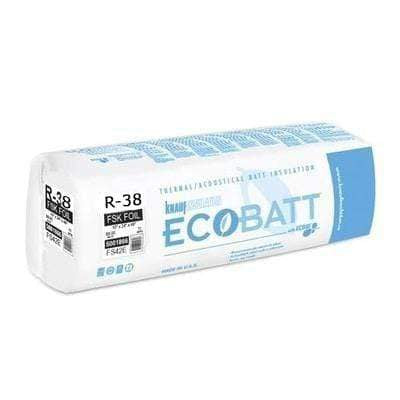 Knauf Ecobatt R-38 FSK-25 Fiberglass Insulation Batts - All Sizes