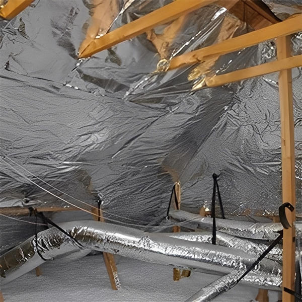 Perforated Radiant Barrier Super R Plus 50G Aluminum Insulation Foil - All Sizes