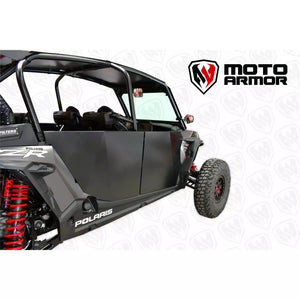 Black aluminum doors for 2014–2023 Polaris RZR XP 4 1000 by UTV Parts Guy