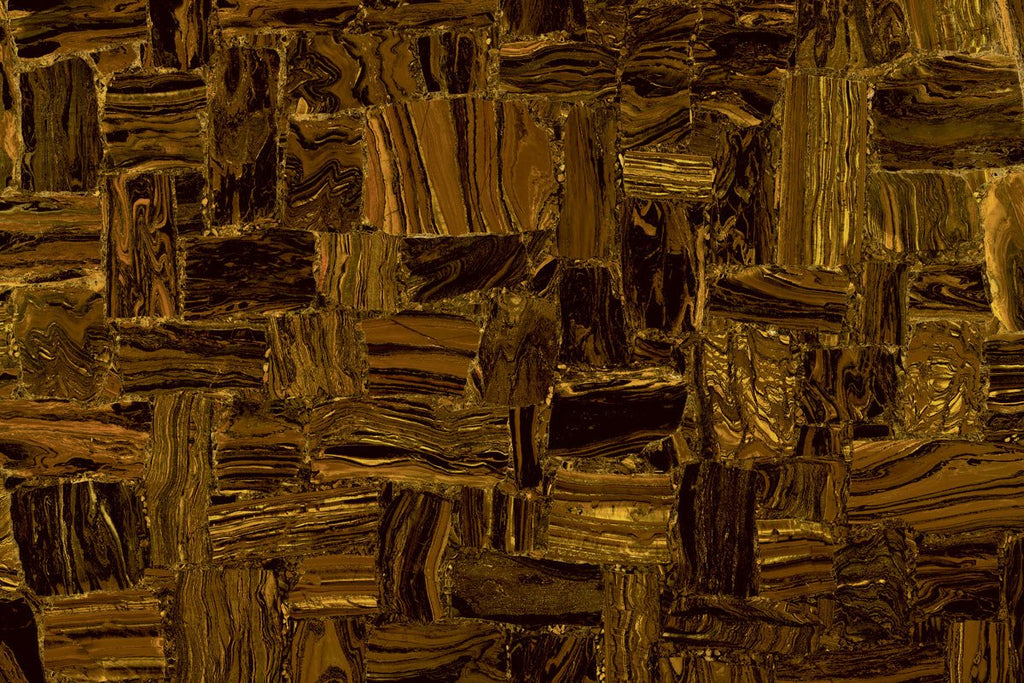 Retro Tiger Iron Gemstone