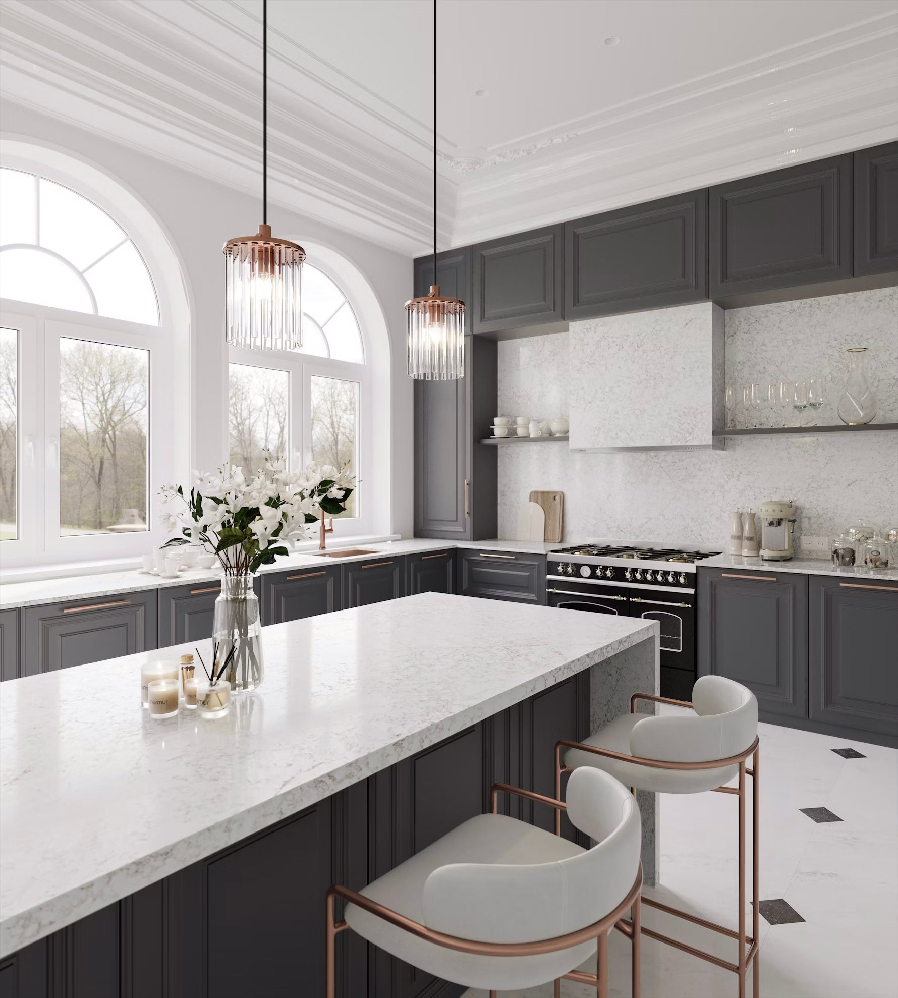 Riviere Rose Silestone