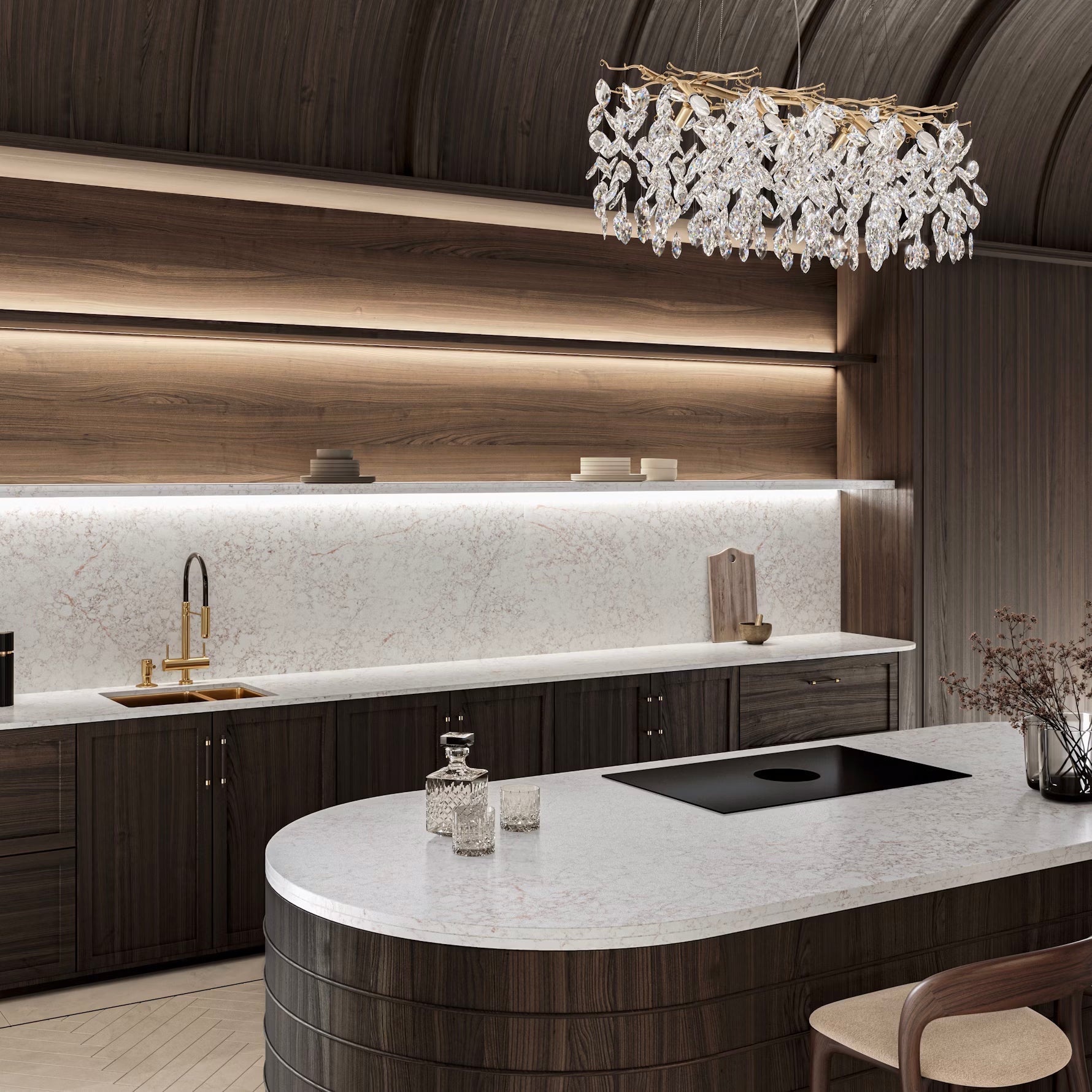 Riviere Rose Silestone