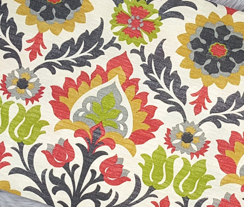 SALE IKEA Bankkamrat, Hemmahos, Stuva Bench Pad Cover Floral Damask IKEA Santa Maria Jewel