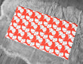 SALE IKEA Bankkamrat, Hemmahos, Stuva Bench Pad Cover  Orange Ginko