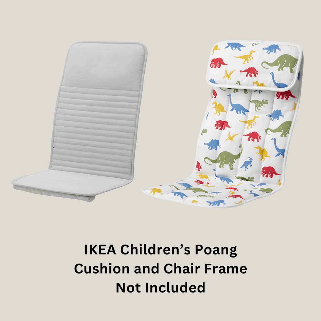 Green Check Cushion Cover, Compatible with IKEA Children's Poang
