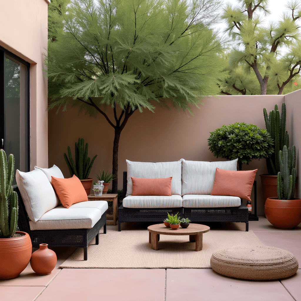 Beige Stripe Outdoor Slip Covers, Compatible with IKEA Duvholmen Kuddarna