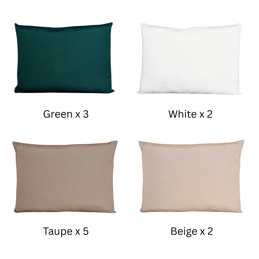 SALE 30-Piece Sunbrella Outdoor Slipcover Set, Compatible with Duvholmen Kuddarna Cushions
