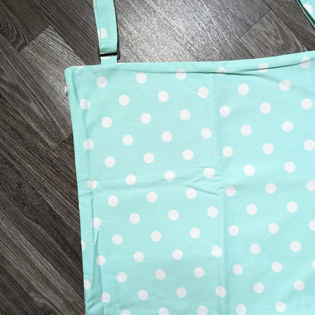 Mint Green Polka Dot Rocking Chair Cushion Cushion