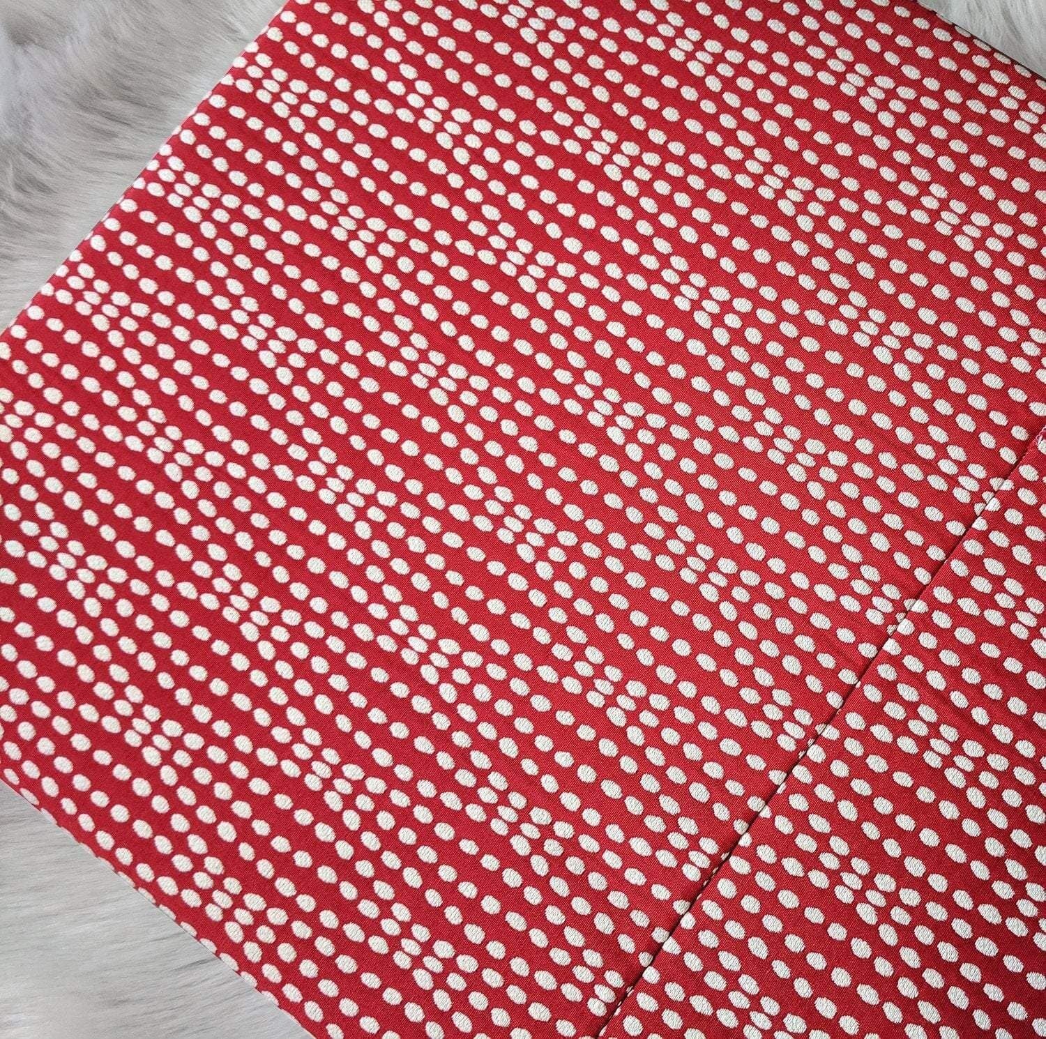 SALE IKEA Bankkamrat, Hemmahos, Stuva Bench Pad Cover Spotty Red