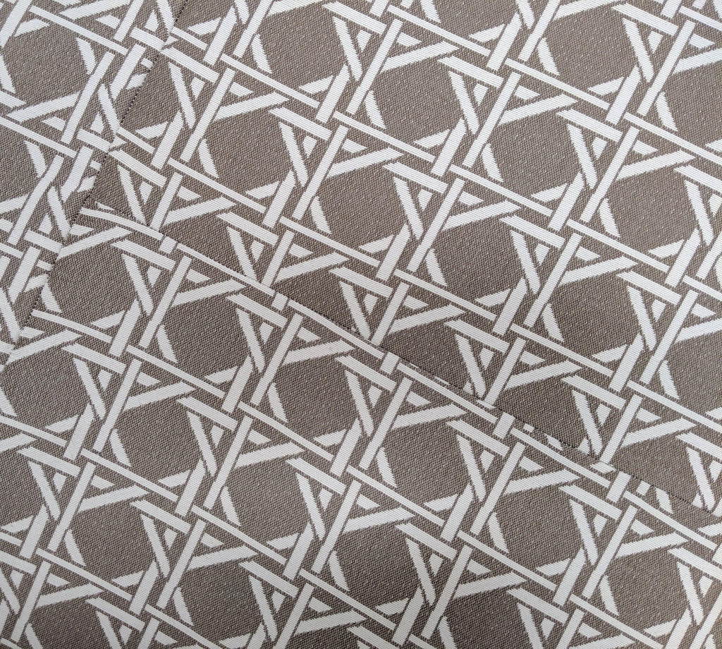 SALE IKEA Bankkamrat, Hemmahos, Stuva Bench Pad Cover  Taupe Brown Hexagon Patchwork