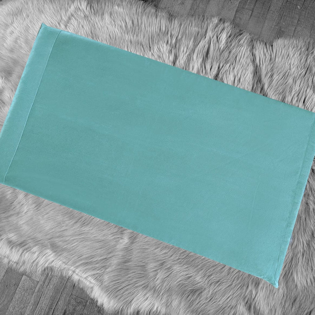 SALE Seafoam Suede IKEA Bench Pad Slipcover