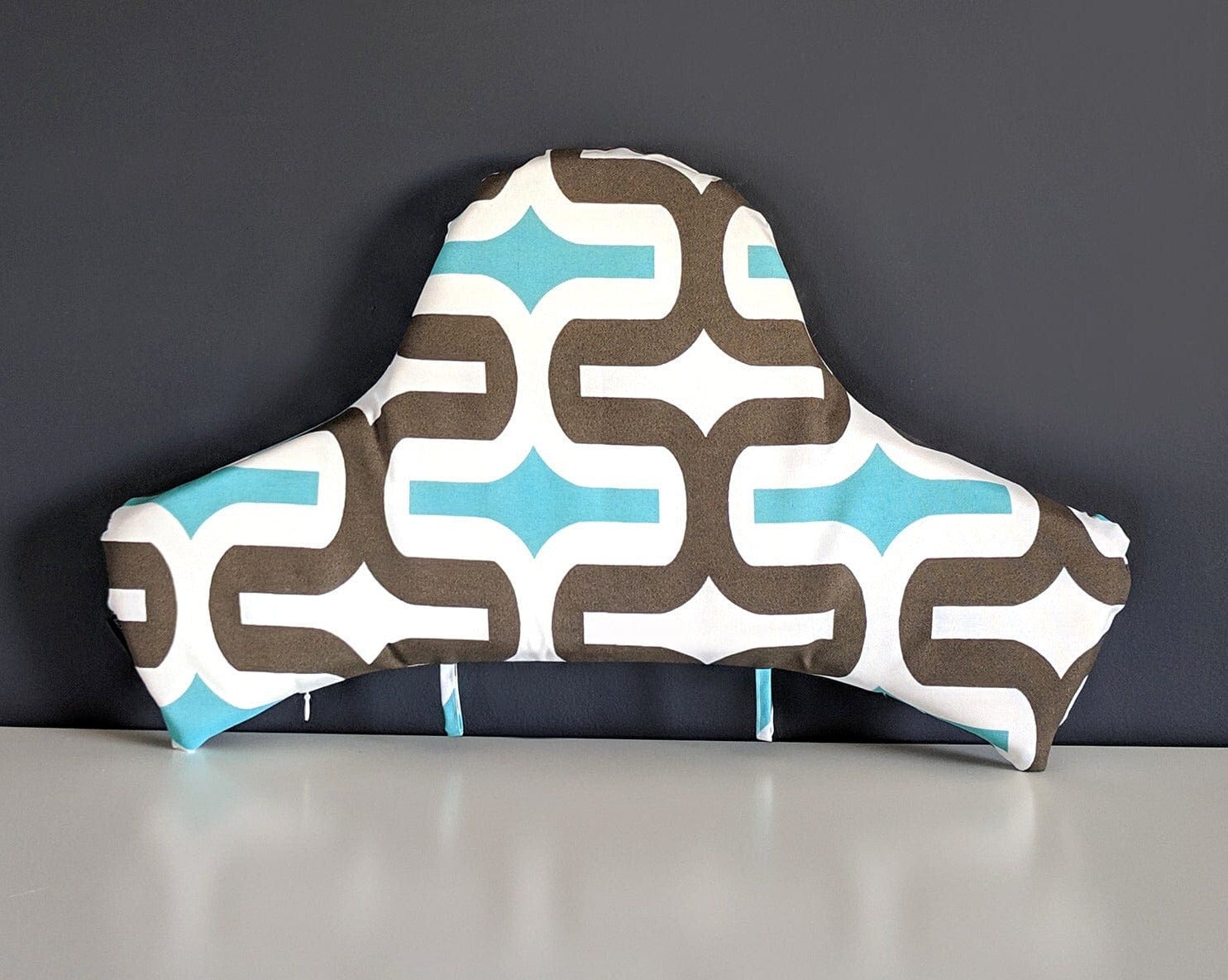 SALE Baby Highchair Cushion Cover for IKEA Klammig, Pyttig, Antilop, Retro Blue